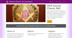 Desktop Screenshot of masonictoysfortots.com